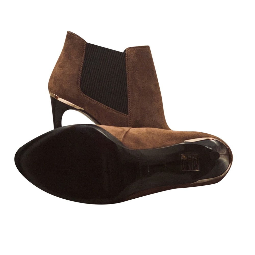 New Burberry Harbourne Open-Toe High Heel Bootie - Picture 5 of 9